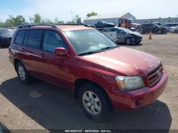  Salvage Toyota Highlander