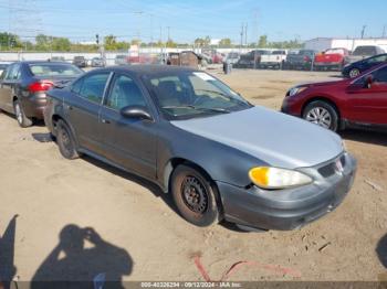  Salvage Pontiac Grand Am