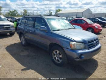  Salvage Toyota Highlander