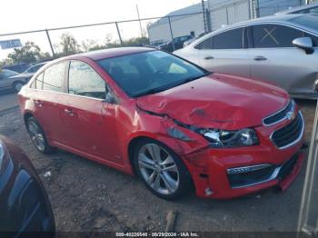  Salvage Chevrolet Cruze