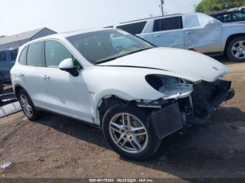  Salvage Porsche Cayenne Hybrid