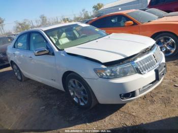  Salvage Lincoln MKZ