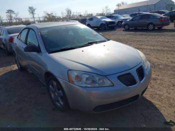  Salvage Pontiac G6