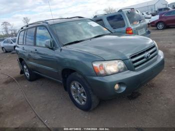  Salvage Toyota Highlander