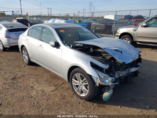  Salvage INFINITI G37x