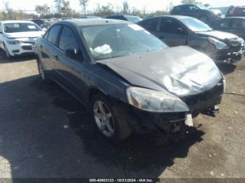  Salvage Pontiac G6