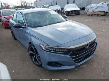  Salvage Honda Accord