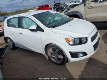  Salvage Chevrolet Sonic