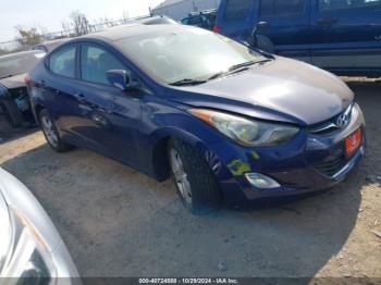  Salvage Hyundai ELANTRA