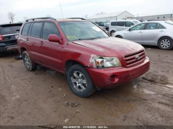  Salvage Toyota Highlander