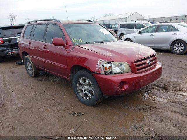  Salvage Toyota Highlander