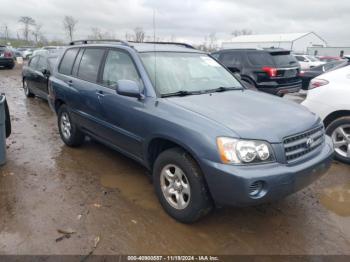  Salvage Toyota Highlander