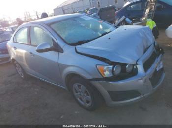  Salvage Chevrolet Sonic