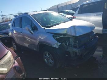  Salvage Chevrolet Trax