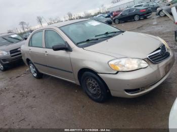  Salvage Toyota Corolla