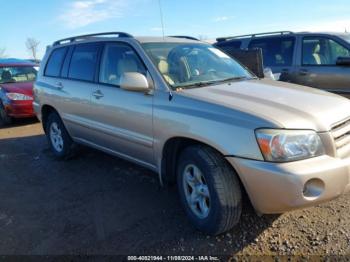  Salvage Toyota Highlander