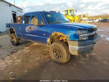  Salvage Chevrolet Silverado 2500