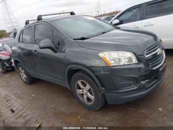  Salvage Chevrolet Trax