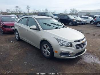  Salvage Chevrolet Cruze