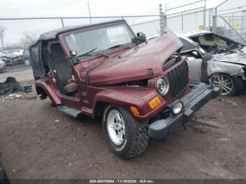  Salvage Jeep Wrangler