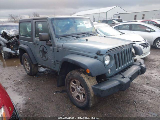  Salvage Jeep Wrangler