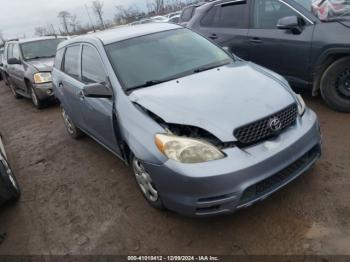  Salvage Toyota Matrix