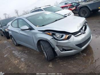  Salvage Hyundai ELANTRA