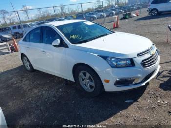  Salvage Chevrolet Cruze