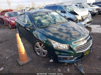  Salvage Chevrolet Cruze