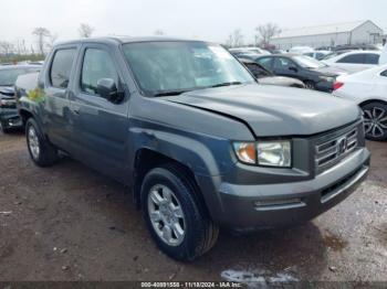  Salvage Honda Ridgeline