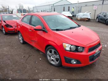  Salvage Chevrolet Sonic