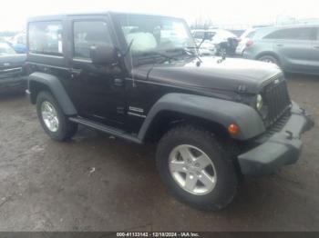  Salvage Jeep Wrangler