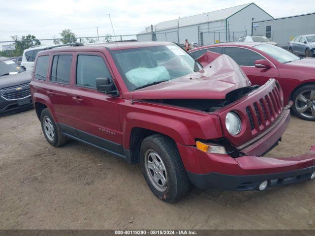  Salvage Jeep Patriot