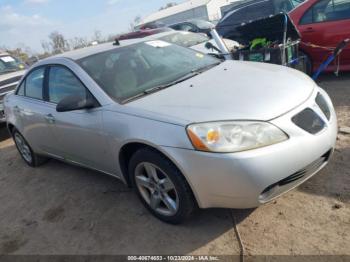  Salvage Pontiac G6