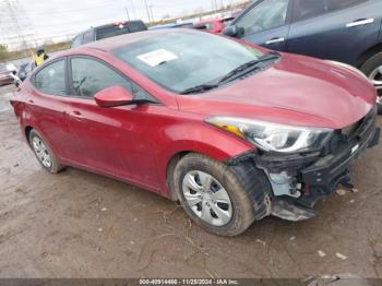  Salvage Hyundai ELANTRA