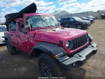  Salvage Jeep Wrangler