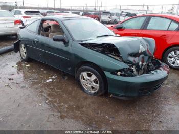  Salvage Chevrolet Cavalier