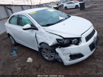  Salvage Chevrolet Sonic