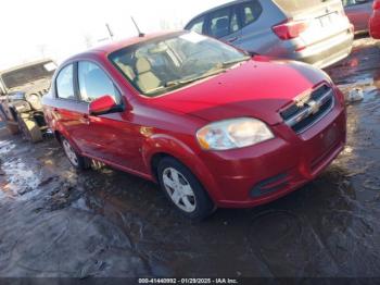  Salvage Chevrolet Aveo