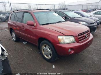  Salvage Toyota Highlander