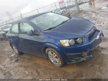  Salvage Chevrolet Sonic