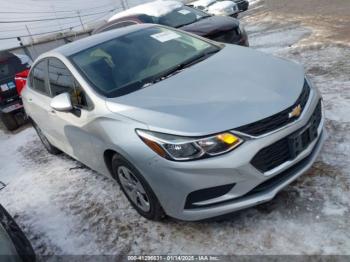  Salvage Chevrolet Cruze