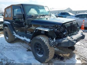  Salvage Jeep Wrangler