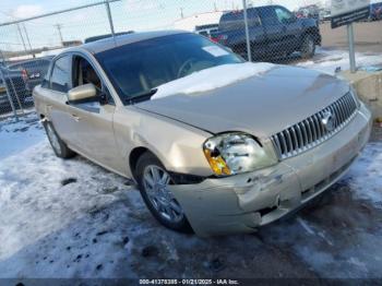  Salvage Mercury Montego