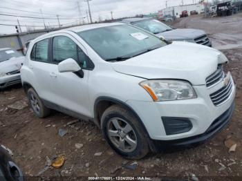  Salvage Chevrolet Trax