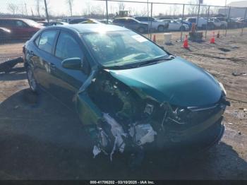  Salvage Toyota Corolla