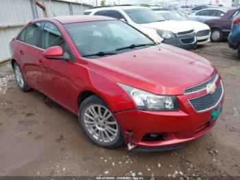  Salvage Chevrolet Cruze