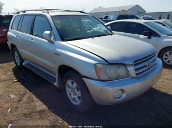  Salvage Toyota Highlander