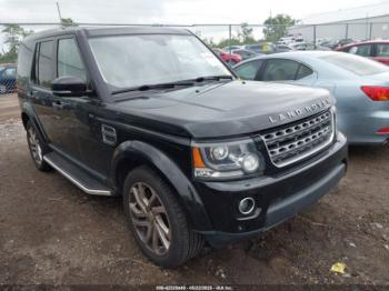  Salvage Land Rover LR4