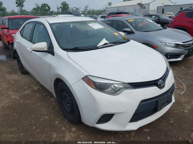  Salvage Toyota Corolla